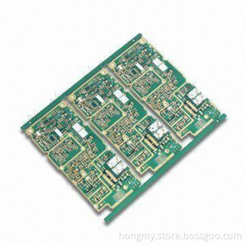 FR4 Double-sided Printed Circuit Board with Green Solder Mask and ENIG Surface Finish